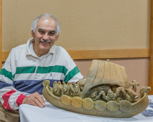 Inuit artist Jonas Faber