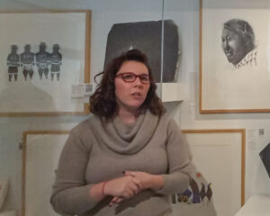Alysa Procida at the Museum of Inuit Art 2011 Hamilton IAS Meeting