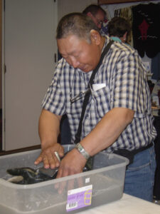 at the 2005 Inuit Art Society Meeting in Skokie