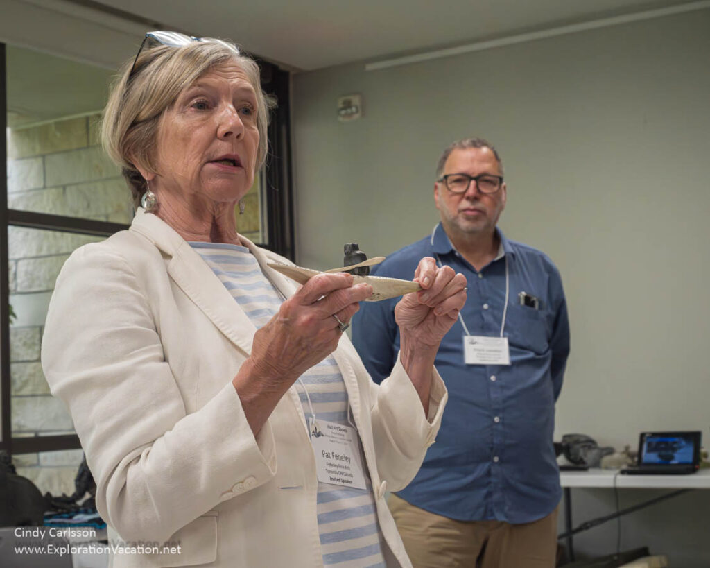 Photo of Inuit art gallery owners Pat Feheley and Mark London 