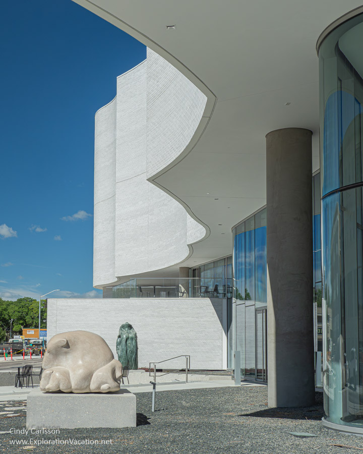 Exterior of museum.
